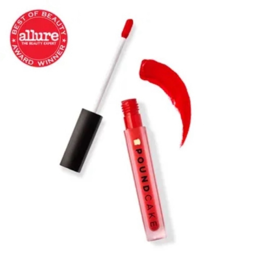 Pound Cake Cosmetics Cake Batter Liquid Lipstick In Red Velvet
